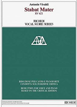 Stabat Mater Rv 621 Vocal Score Based on the Critical Edition: Reduction for Voice and Piano Based on the Critical Edition of the Orchestral Score