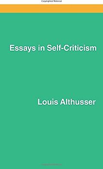 Essays on Self-Criticism