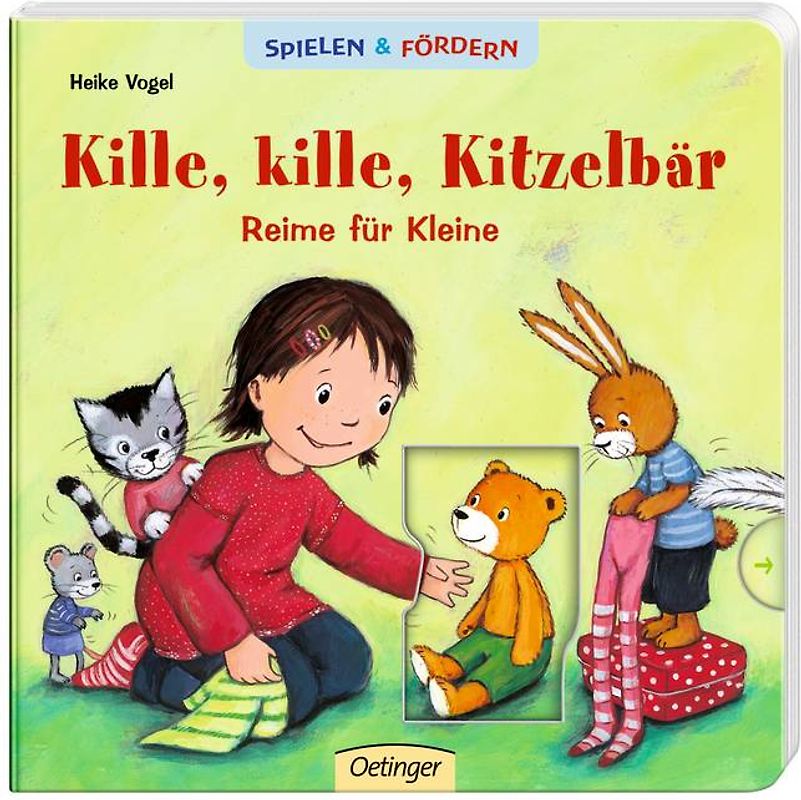 Kille, kille Kitzelbär Reime für Kleine
