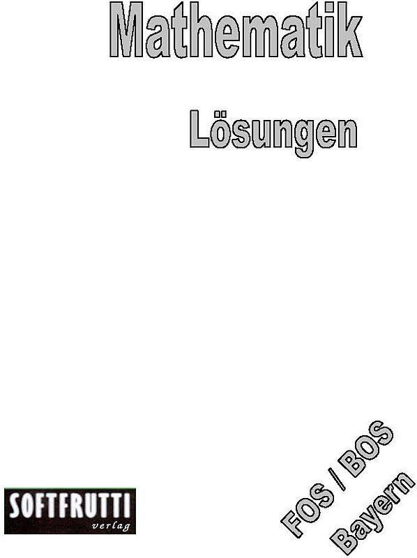 Mathematik FOS/BOS Bayern