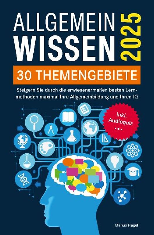 Allgemeinwissen - 30 Themengebiete - Inkl. Audioquiz