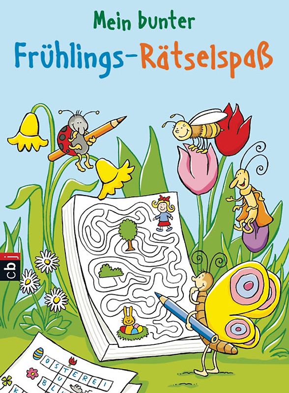 Mein bunter Frühlings-Rätselspaß