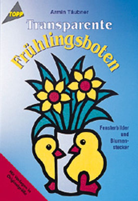 Transparente Frühlingsboten. Fensterbilder und Blumenstecker