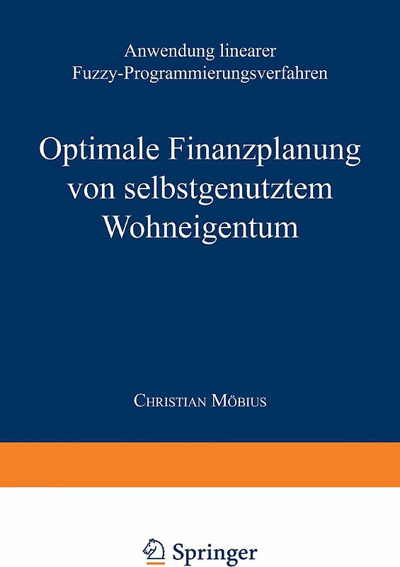 Optimale Finanzplanung von selbstgenutztem Wohneigentum