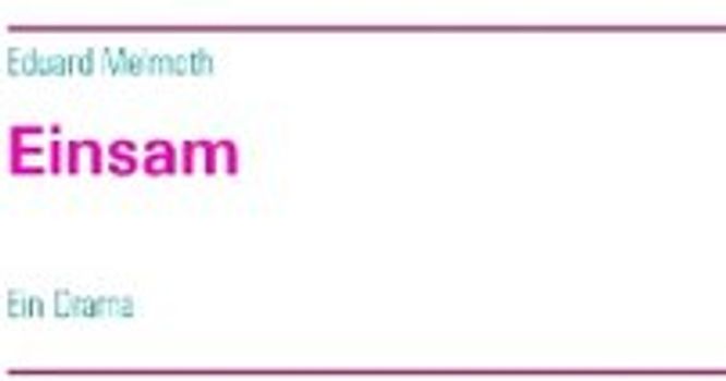 Einsam