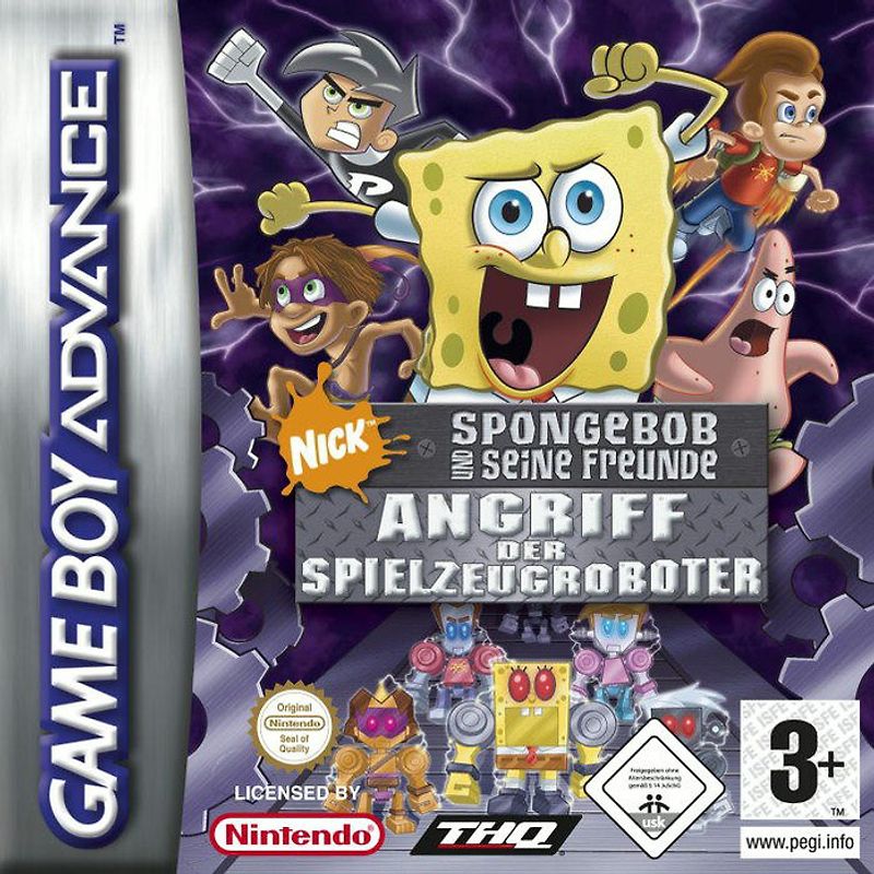 SpongeBob und seine Freunde: Angriff der Spielzeugroboter Nintendo Game Boy Advance