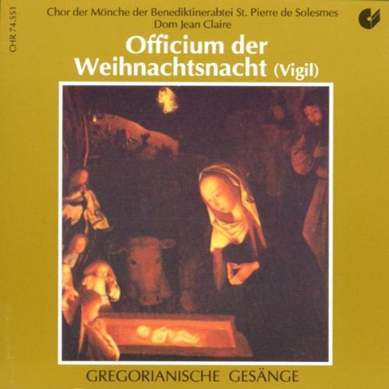 Mönchschor Solesmes - Gregorianische Gesänge:Officiu