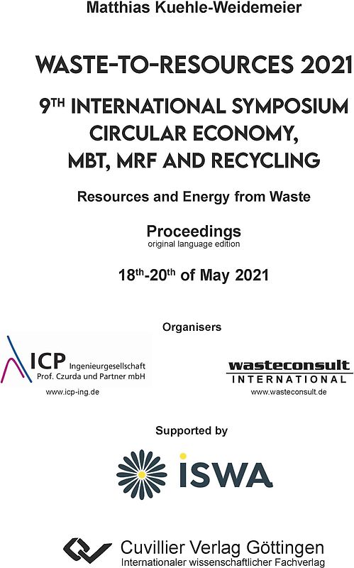Waste-to-Resources 2021