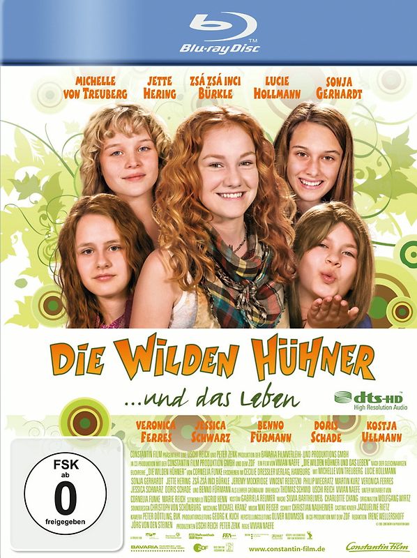 Die Wilden Hühner und das Leben Blu-ray Disc