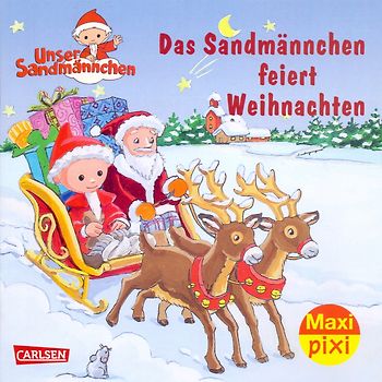 Maxi Pixi: Unser Sandmännchen - Das Sandmännchen feiert Weihnachten [Broschiert]