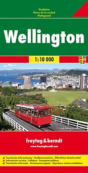 freytag & berndt Stadtplan Wellington 1:10.000