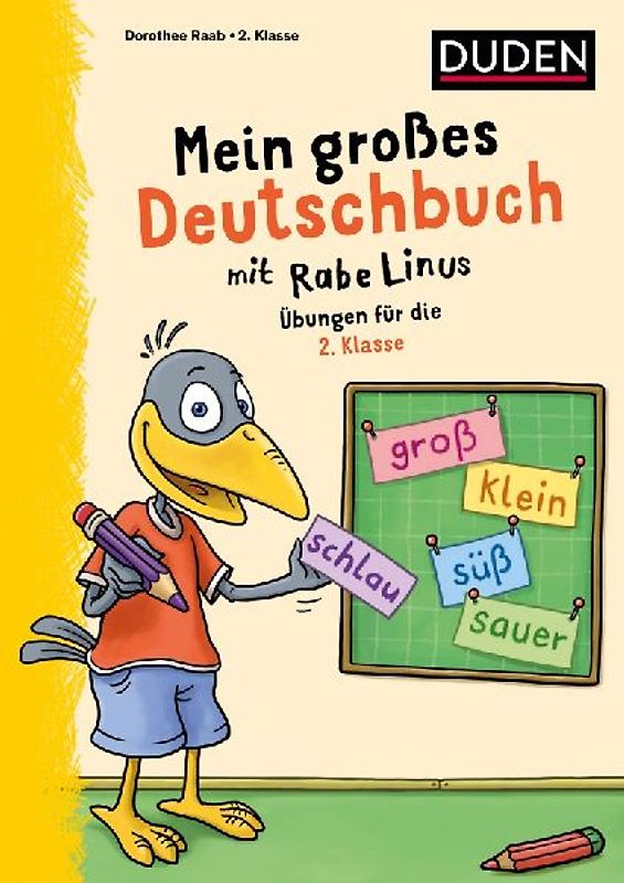 Mein großes Deutschbuch mit Rabe Linus – 2. Klasse