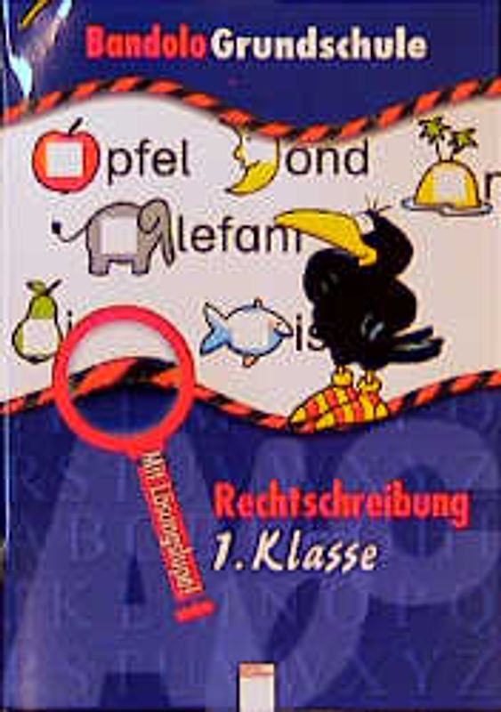 Bandolo Grundschule - Lernspielspass mit Lösungslupe / Rechtschreibung. 1. Klasse