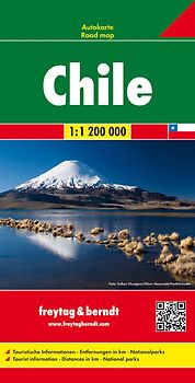 Chile, Autokarte 1:1,2 Mio.