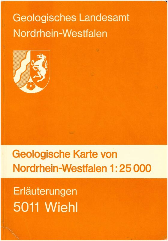 Geologische Karten von Nordrhein-Westfalen 1:25000 / Wiehl