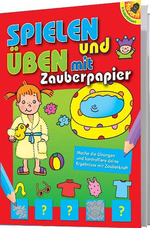 Spielen und Üben mit Zauberpapier