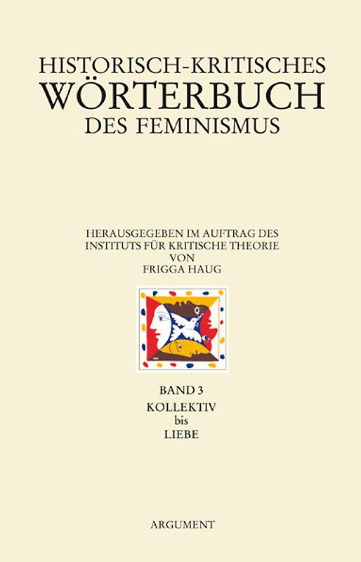 Historisch-kritisches Wörterbuch des Feminismus