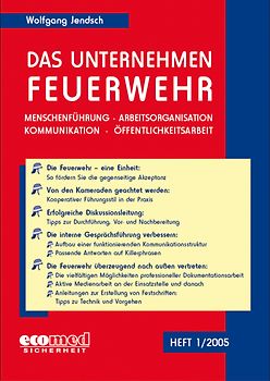 Das Unternehmen Feuerwehr Heft 1/2005