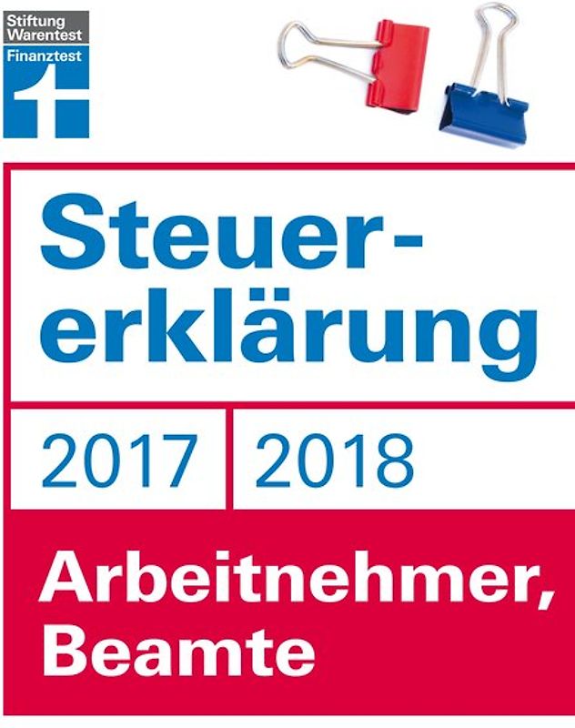 Steuererklärung 2017/2018 - Arbeitnehmer, Beamte