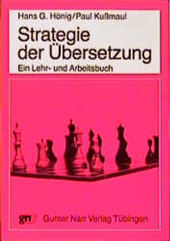 Strategie der Übersetzung. Ein Lehr- und Arbeitsbuch