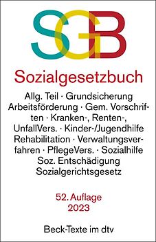 Sozialgesetzbuch mit Sozialgerichtsgesetz