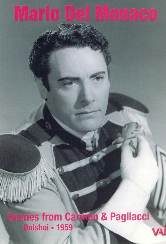 DEL MONACO MARIO (tenore) - MARIO DEL MONACO AT THE BOLSHOI
