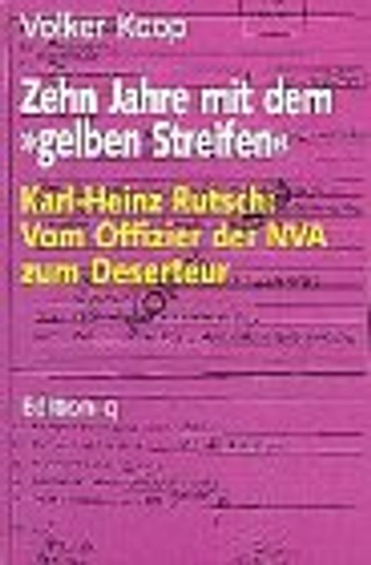 Zehn Jahre mit dem "Gelben Streifen"