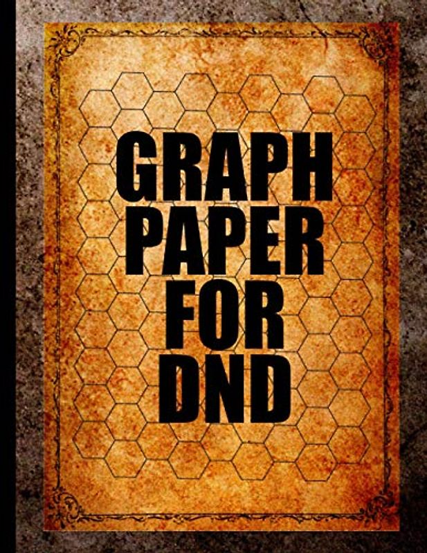 Graph Paper For Dnd: Fantasy Map Making Paper For RPG Game Masters and Dungeon Masters
