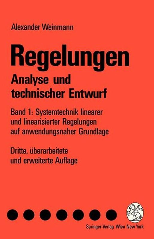 Regelungen. Analyse und technischer Entwurf