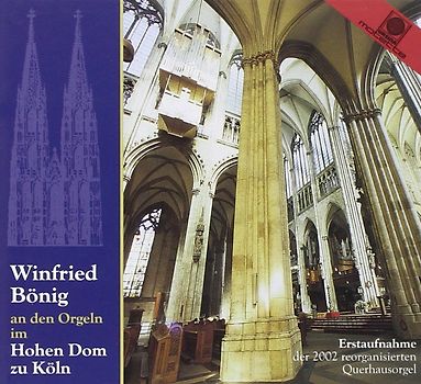 Winfried Bönig an den Orgeln im Hohen Dom zu Köln