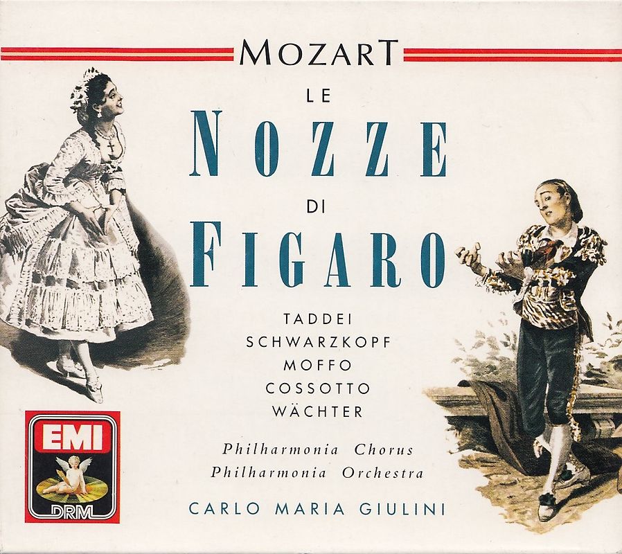 Philharmonia Orchestra and Chorus - Carlo Maria Giulini: Wolfgang Amadeus Mozart - Le Nozze di Figaro [2 CDs]