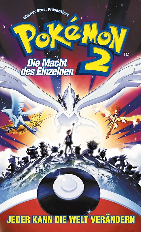 Pokemon 2 - Die Macht des Einzelnen DVD