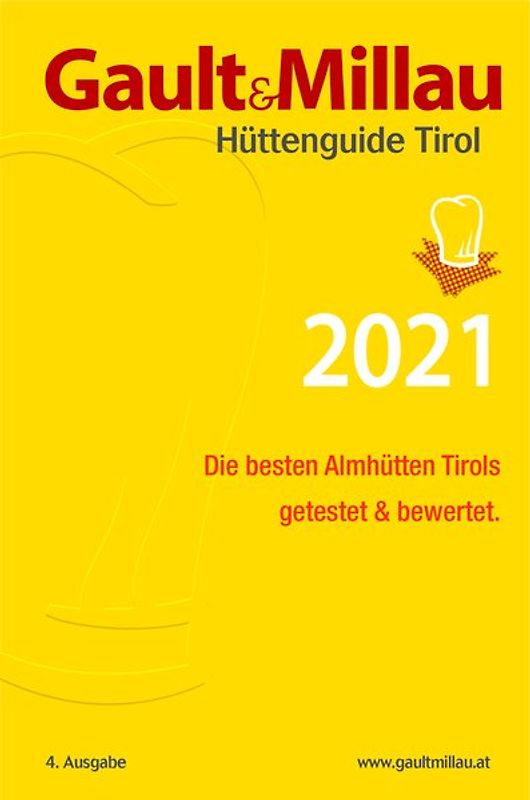 Gault&Millau Hüttenguide Tirol 2021
