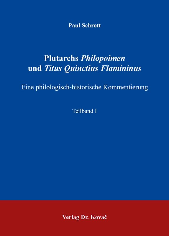 Plutarchs Philopoimen und Titus Quinctius Flamininus
