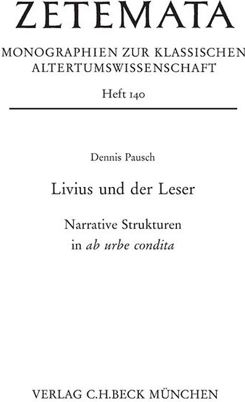 Livius und der Leser