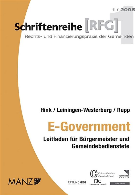 E-Government - Leitfaden für Bürgermeister und Gemeindebedienstete