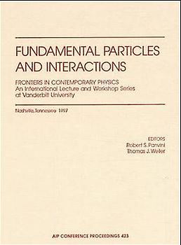 Fundamental Particles and Interactions