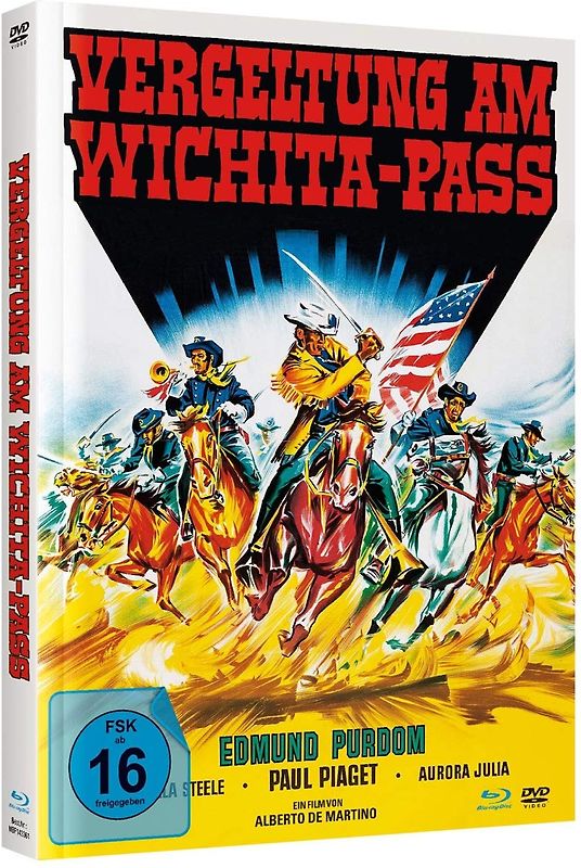 Vergeltung am Wichita-Pass [Mediabook, Cover B, inkl. DVD] Blu-ray Disc