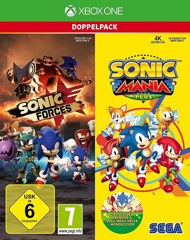 Sonic Mania Plus & Sonic Forces Double Pack Xbox One