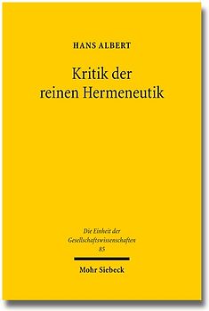 Kritik der reinen Hermeneutik