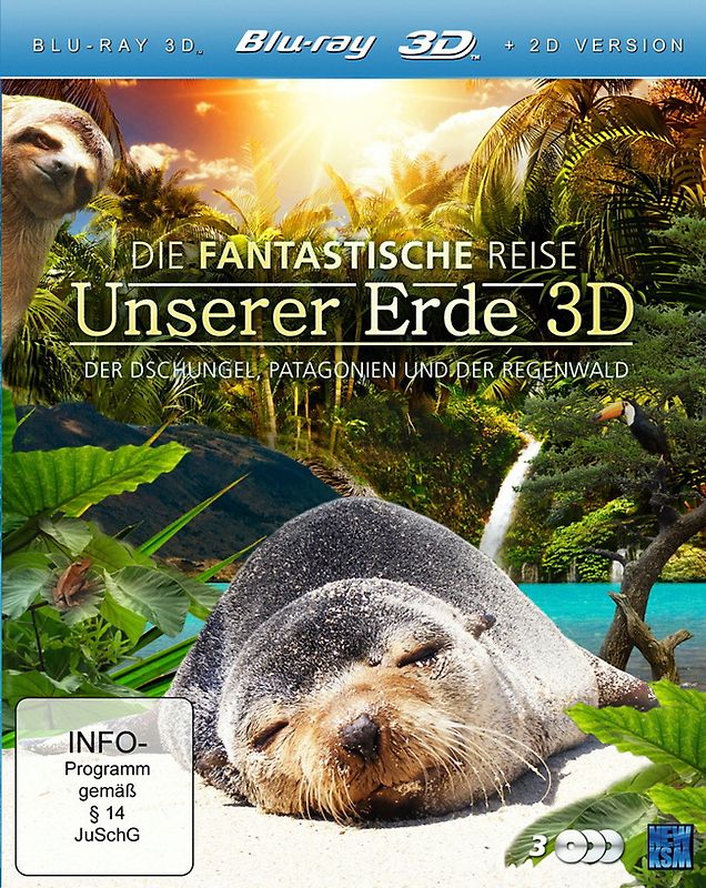 Die fantastische Reise unserer Erde 3D [inkl. 2D Version] 3D Blu-ray Disc
