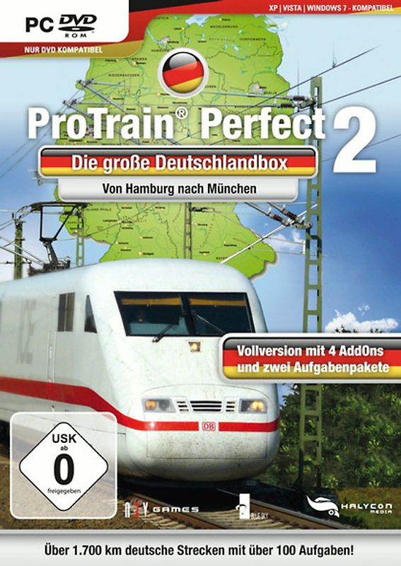 ProTrain Perfect 2: Die große Deutschlandbox - Von Hamburg nach München PC Spiele