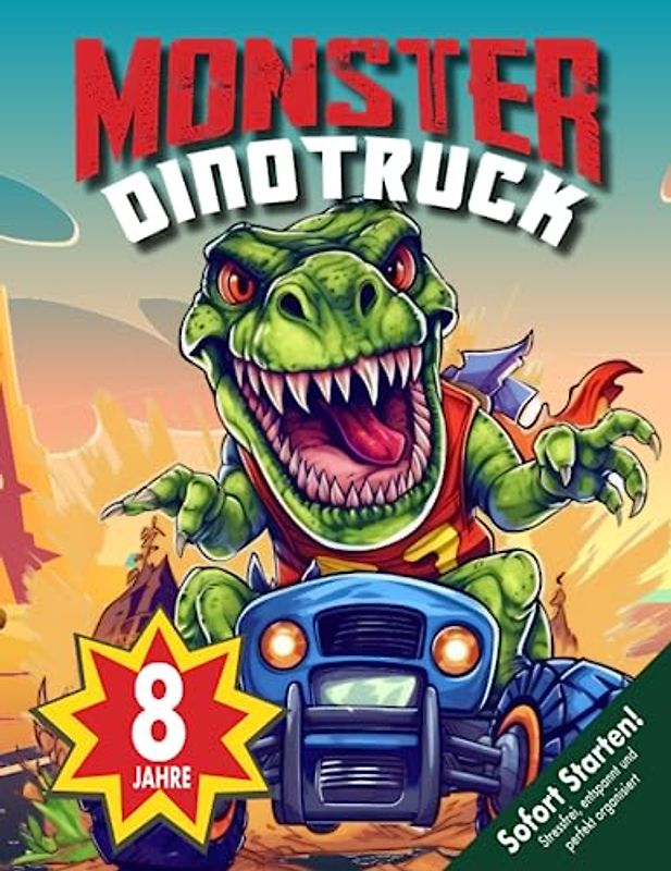 Auto Monstertruck Dinosaurier Schatzsuche Kindergeburtstag ab 8 Jahren: Gewinnt mit dieser Schnitzeljagd ein monströses Autorennen und findet ... - Knifflig - Los gehts! (Bravo Schatzsuche)