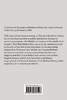 Outlines and Episodes of Brahmic History