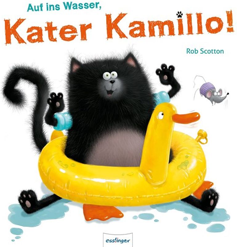 Auf ins Wasser, Kater Kamillo!