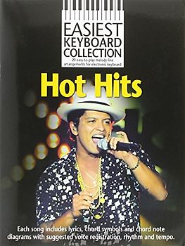 Easiest Keyboard Collection: Hot Hits: Noten, Sammelband für Keyboard