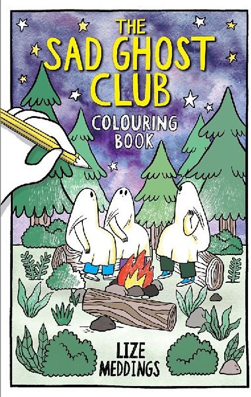 The Sad Ghost Club Colouring Book