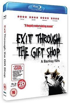 Exit Through the Gift Shop [inkl. Brille, Aufkleber & Postkarte, UK Import] Blu-ray Disc