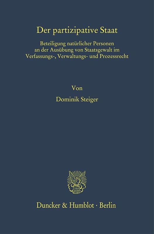 Der partizipative Staat.