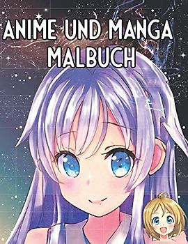 Anime und Manga Malbuch: Ausmalbuch für Kinder und Erwachsene